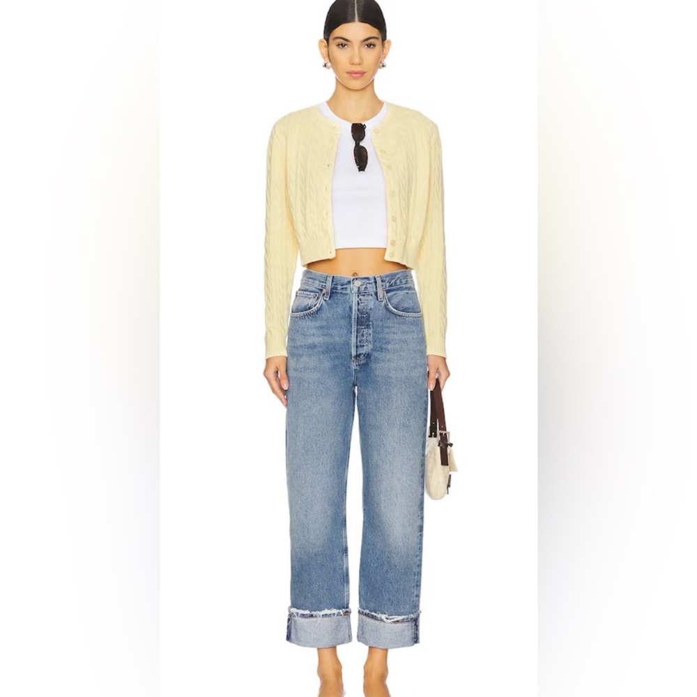 Agolde Blue Boyfriend Jeans